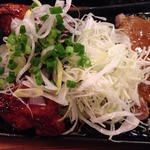 厚切り！豚の生姜焼き&鶏の甘辛揚げ定食(串あげ バンザイ)