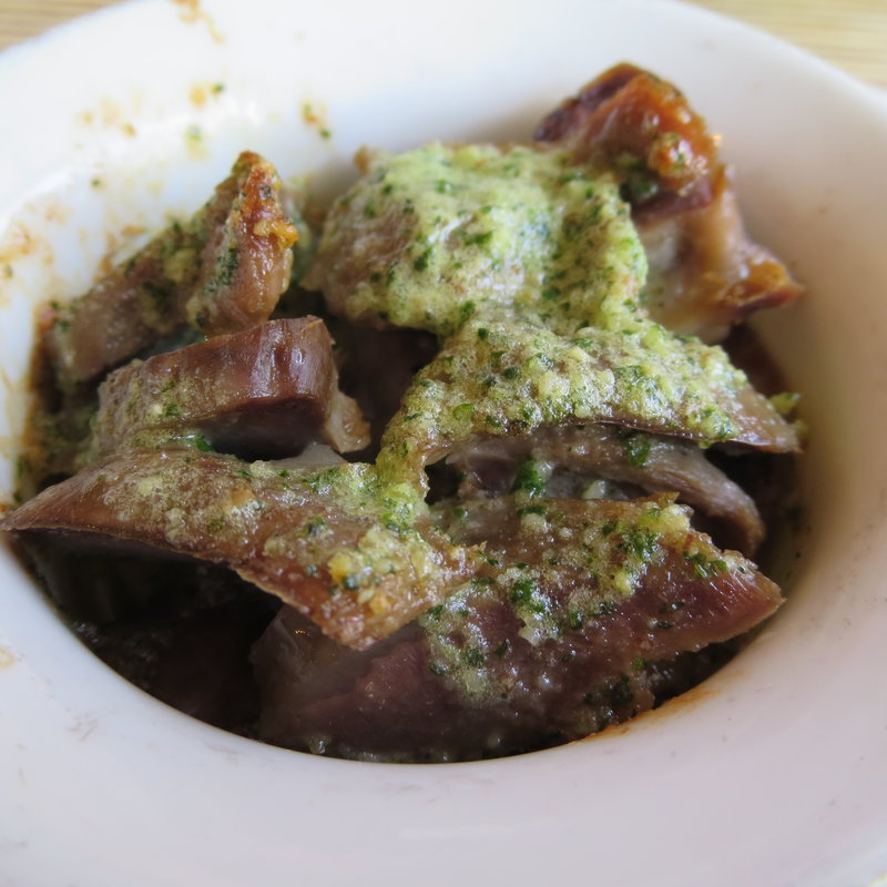 砂肝のコンフィー(サラマンジェ葉山)