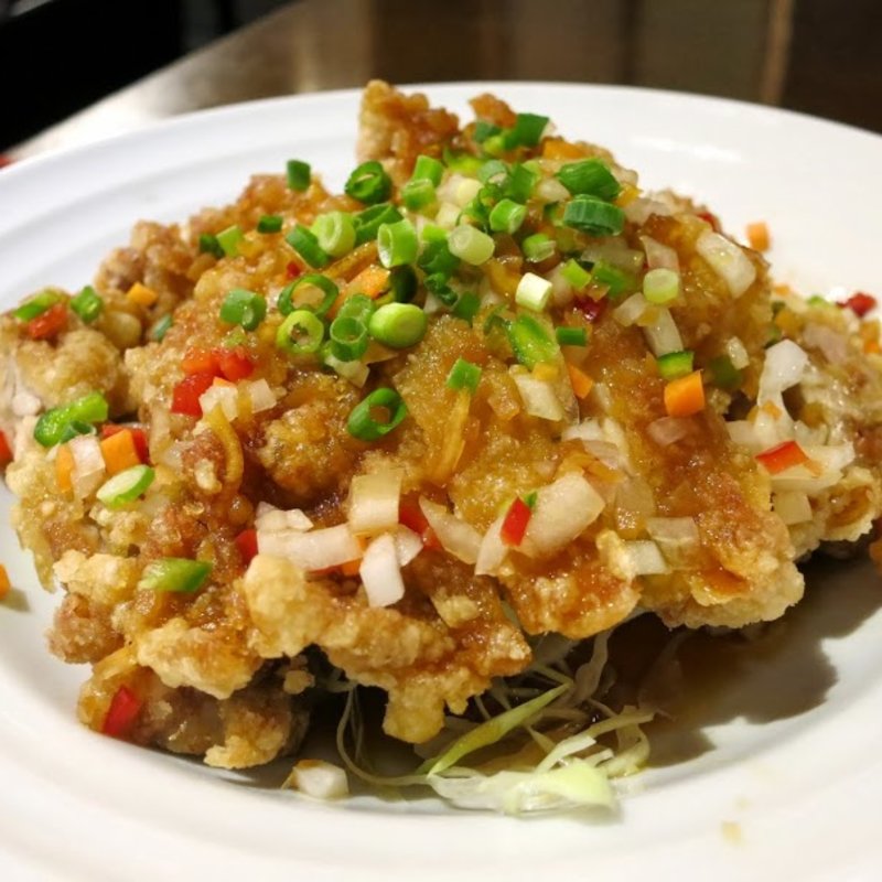 油淋鶏定食(健康中華庵 青蓮 六本木一丁目店 )