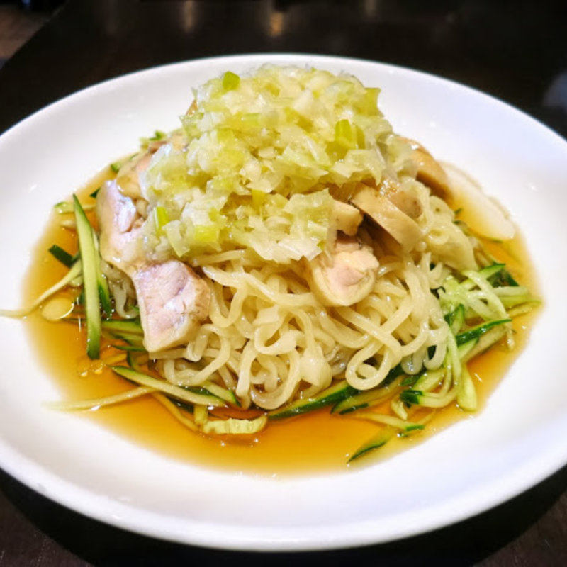 白切鶏凉麺(天一ポウ)
