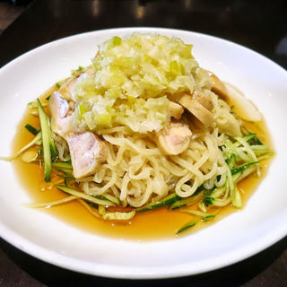 白切鶏凉麺(天一ポウ)