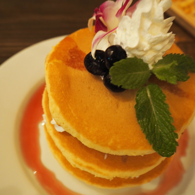 ブルーベリー＆ホイップクリーム(CAFE )