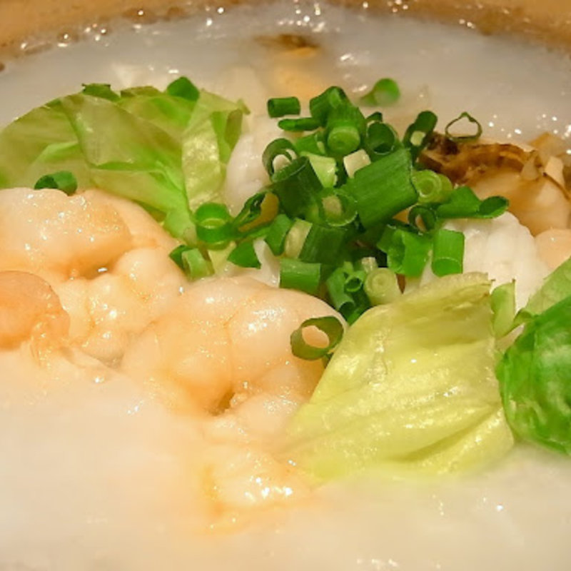 海鮮レタス粥(天一ポウ)