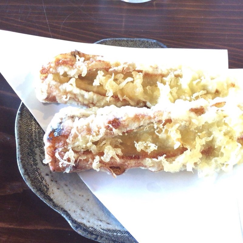 黒ちくわのてんぷら(すぎのや)