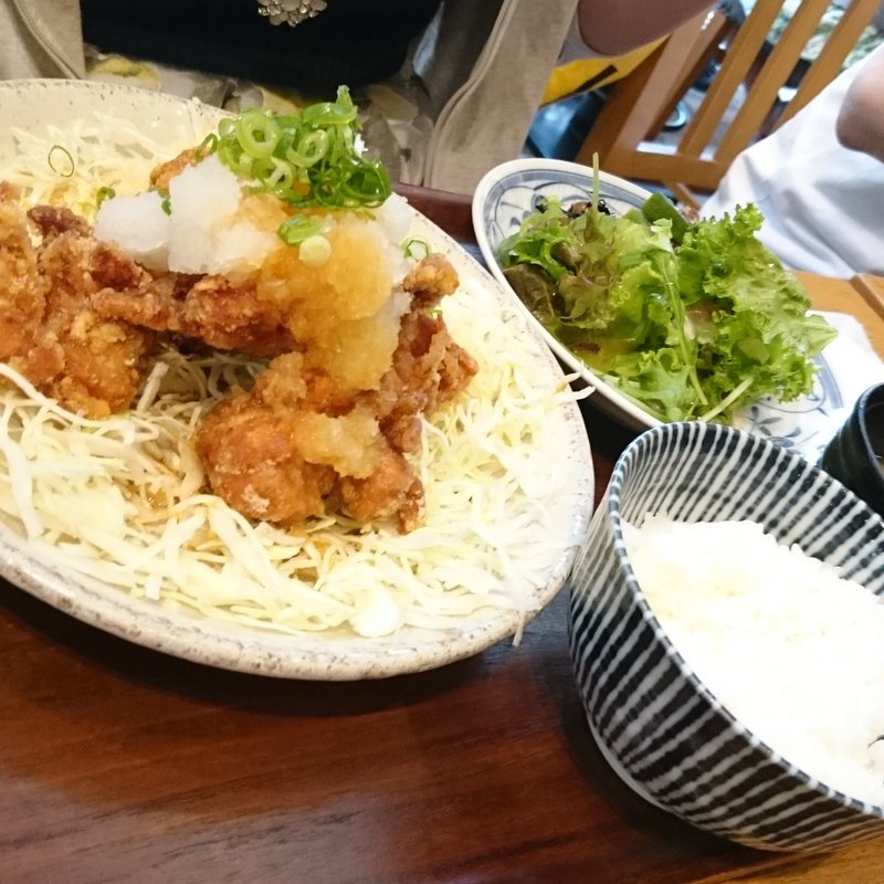 唐揚げ定食(カスミガセキ )