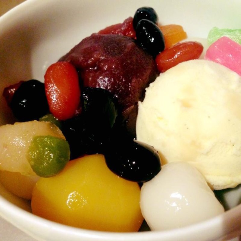 あんみつ(源 吉兆庵 銀座本店 （みなもと きっちょうあん）)