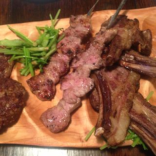 ミートプレート(ラム&パクチー Salad days)