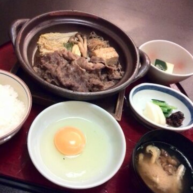 すき焼膳(たか福 羽田空港国際線ターミナル店)