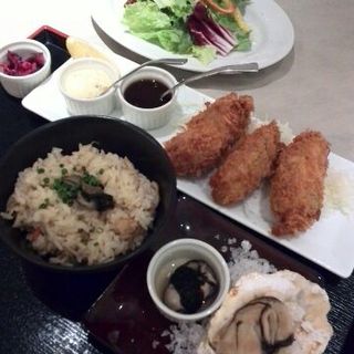カキフライ御膳( フィッシュ＆オイスターバー 西武渋谷店)