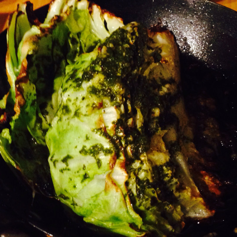 焼きキャベツ〜アンチョビソース〜(マルシェ・バトン （Marche' BATON）)