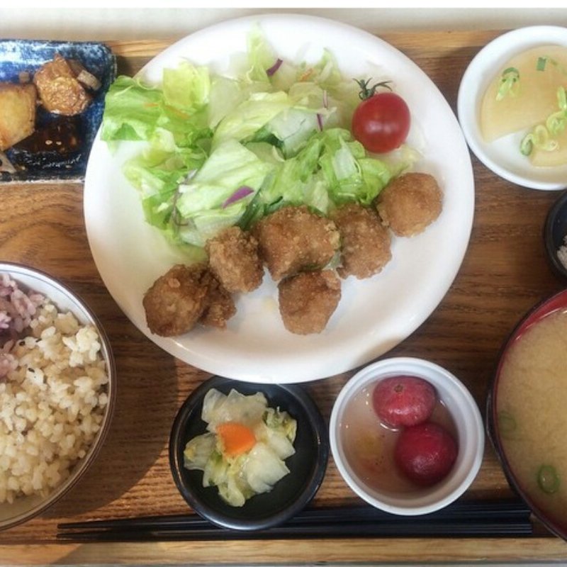 おからあげプレート(ムモクテキカフェ （mumokuteki cafe）)