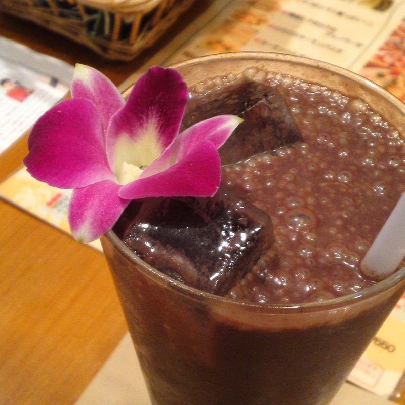 アサイ＆ソイミルク スムージー (アロハテーブル 京橋)