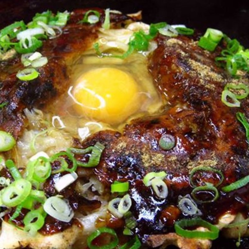 うどんまんぼ焼き(いかりや腸介 お好み焼)