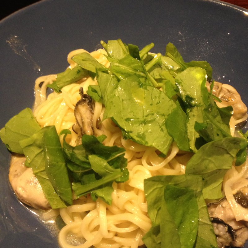 牡蠣のパスタ(gigas　Oyster Spot Bar 高田馬場店 （ギガス）)