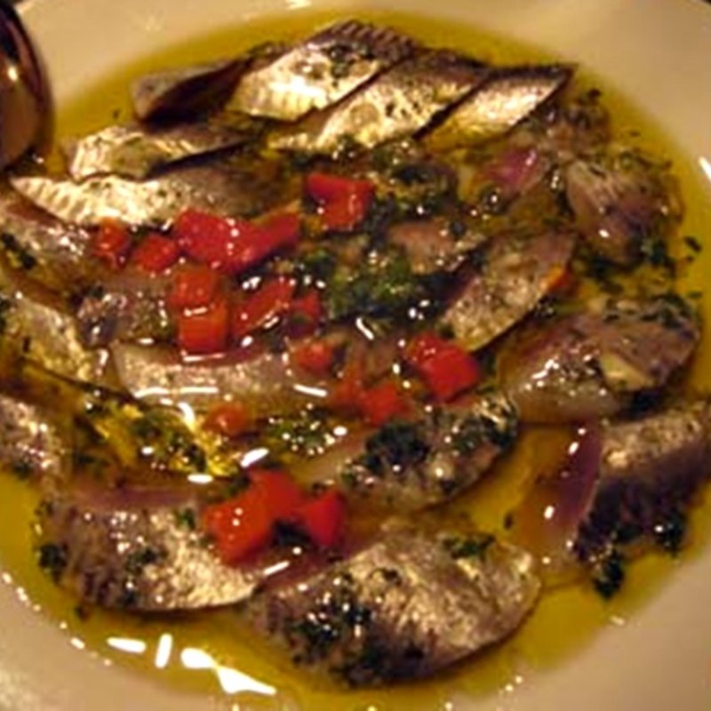 ヒコイワシの酢漬け(ティオ・ダンジョウ )