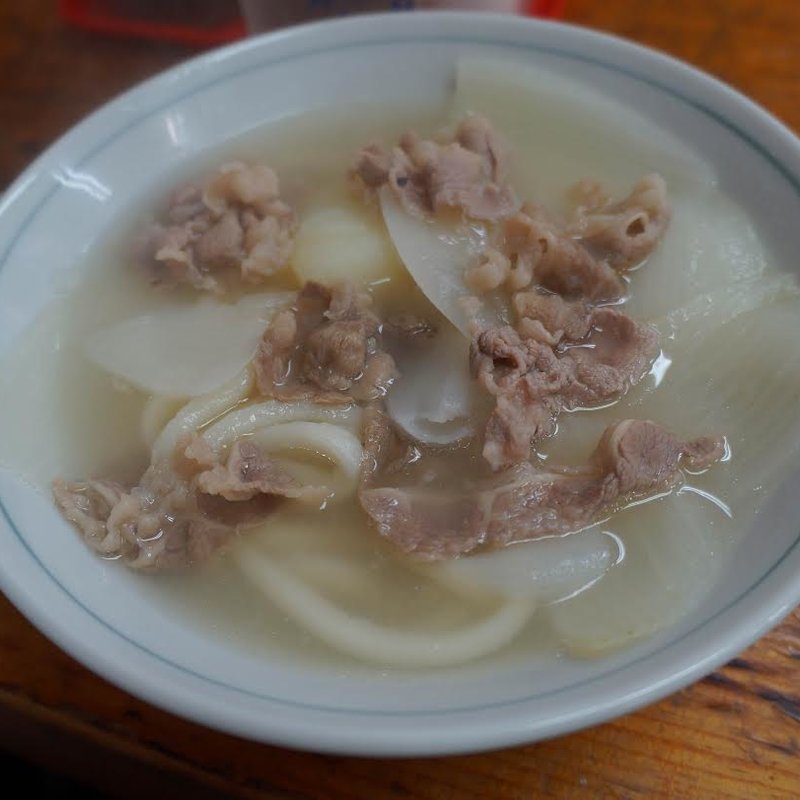 シチューうどん(あづま食堂)