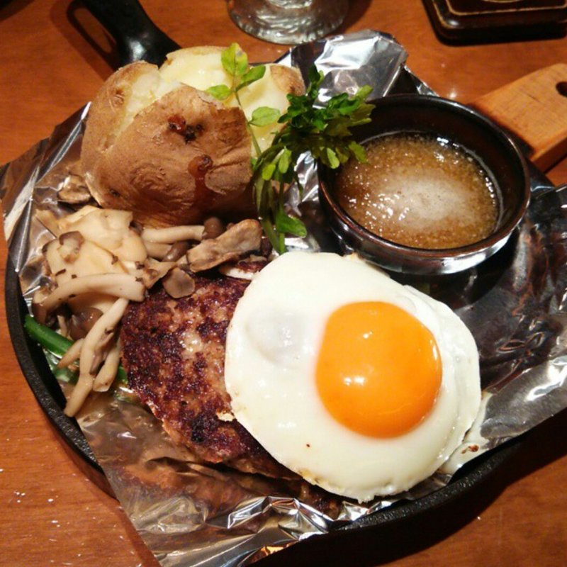 和風ハンバーグステーキ(キャピタル東洋亭 本店 （キャピタルトウヨウテイ）)