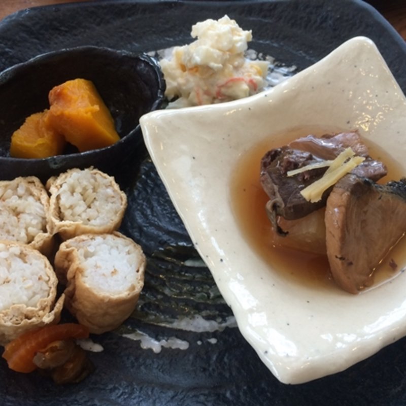 ブリ大根ランチ(古民家カフェ　藍)