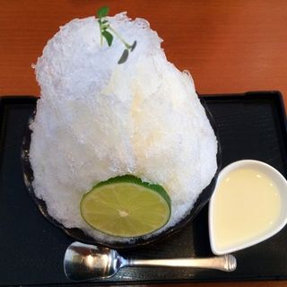 レモンライム氷(クラフトカフェ)