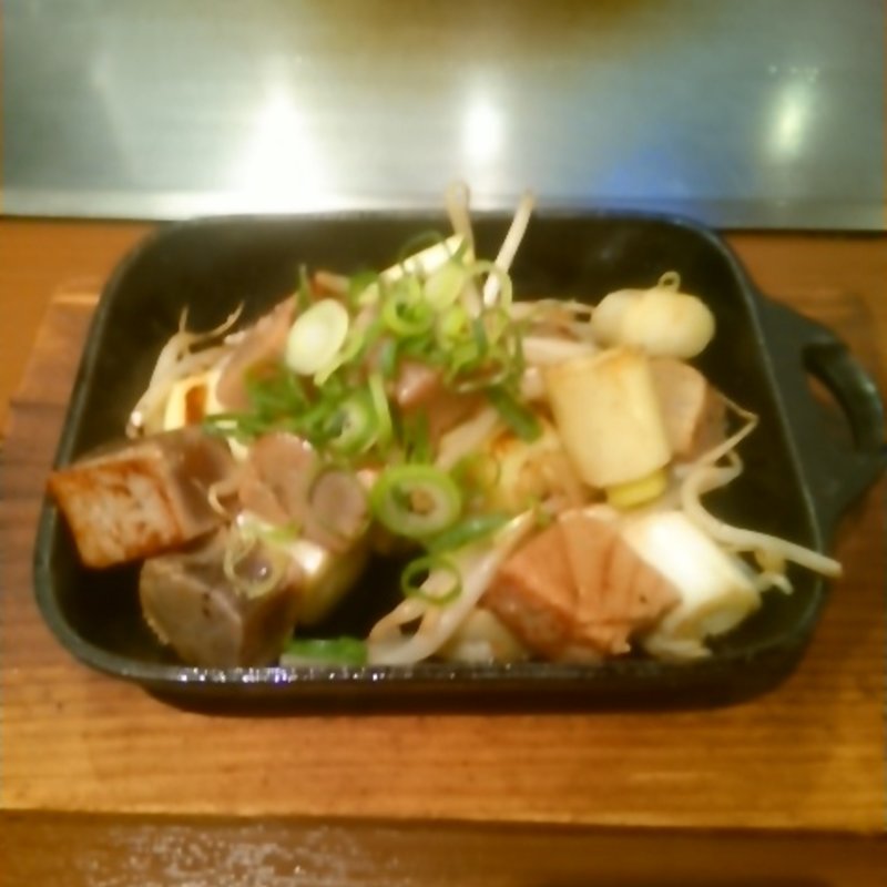 漬けマグロのサイコロステーキ(ぱすたかん新宿店)