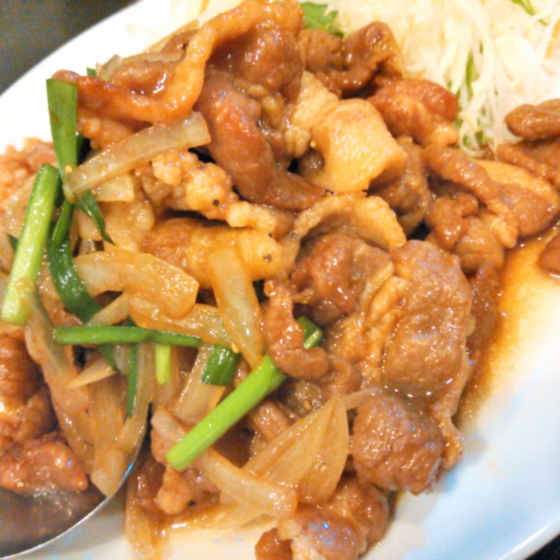 しょうが焼き定食(中華料理 唐園)