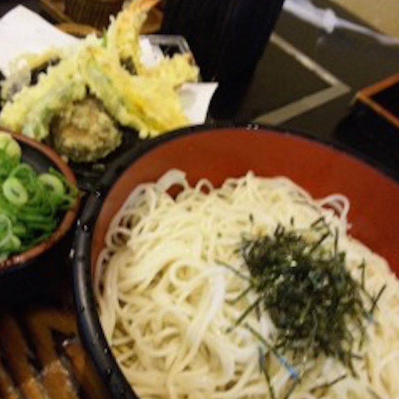 天ざる　大盛(そば辰)