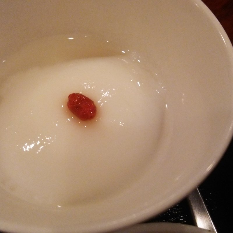杏仁豆腐（ディナーセット）(中国料理 ろぉしゃん)