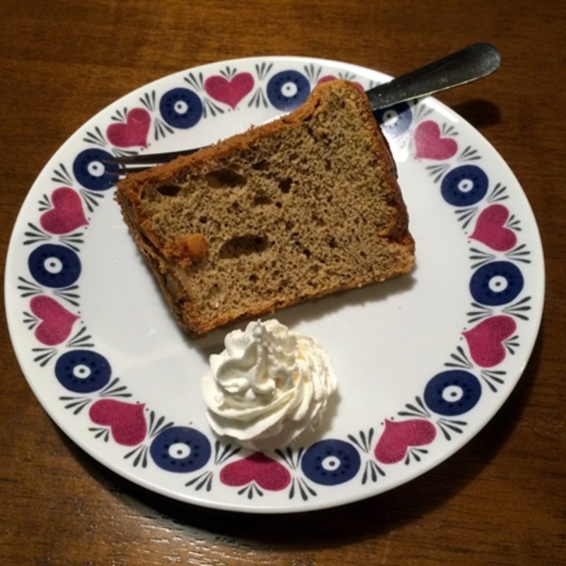 チャイのシフォンケーキ(自家焙煎 ハードボイルド珈琲)