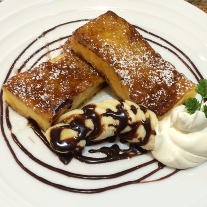 チョコバナナフレンチトースト　(CAFE Gii)