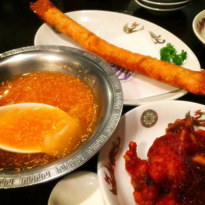ロングロング春巻き(味の中華 羽衣 銀座本店)