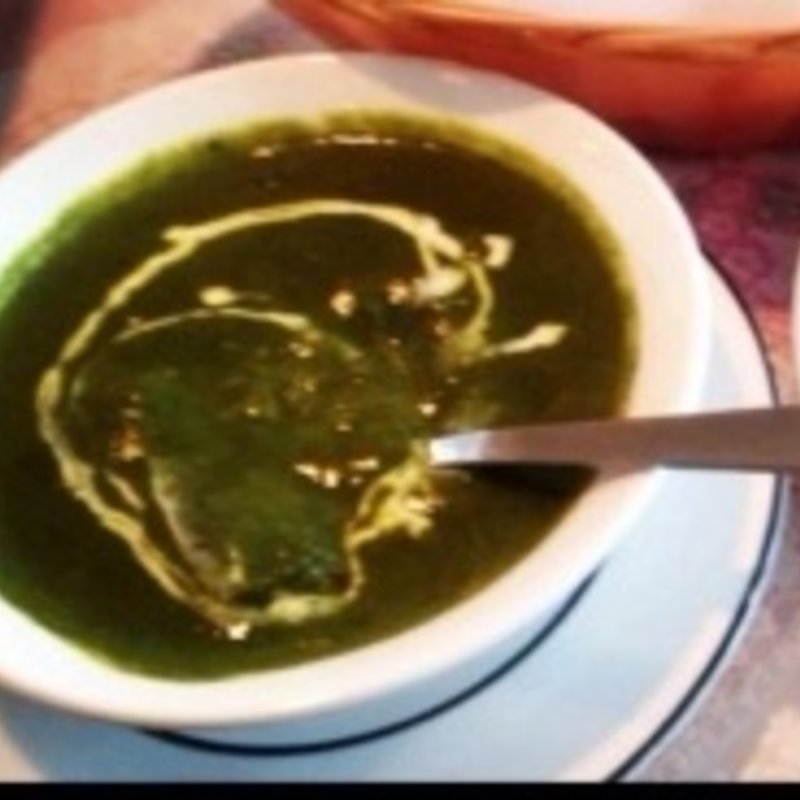 Aランチ（ほうれん草のカレー）(エベレストカレーハウス)