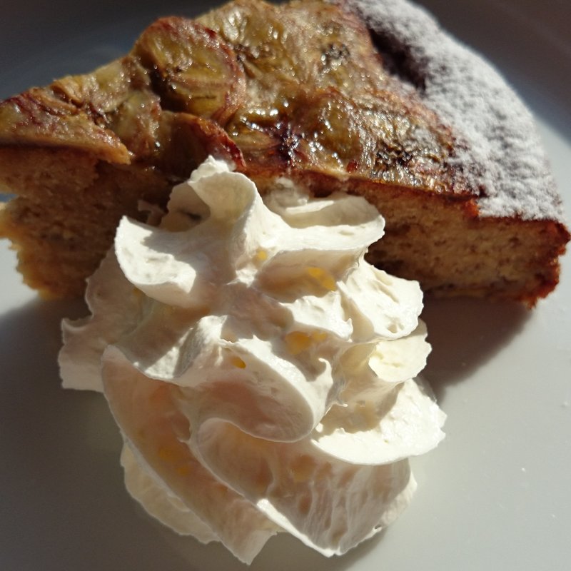 沖縄黒糖バナナケーキ(Mother Moon Cafe天保山店)