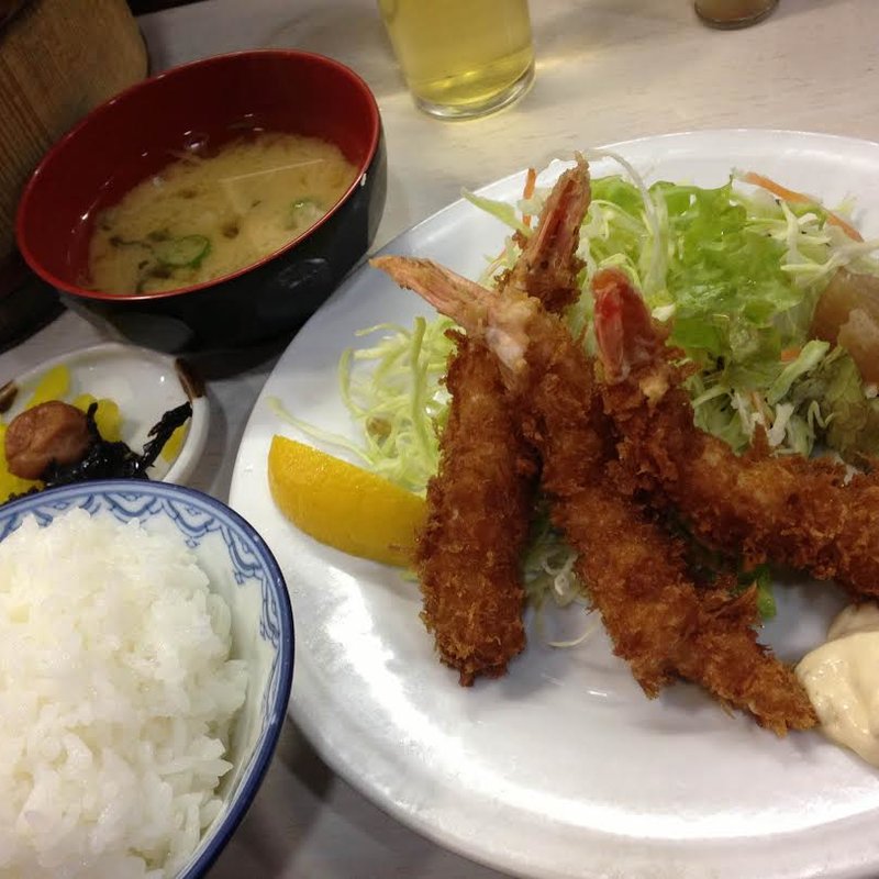 海老フライランチ(グリルキムラ)