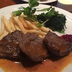 長野県産　シカ肉のステーキ