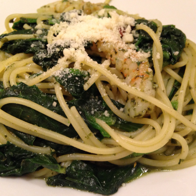 青岩のバジルパスタ(DOG DEPT + CAFE 湘南江ノ島)