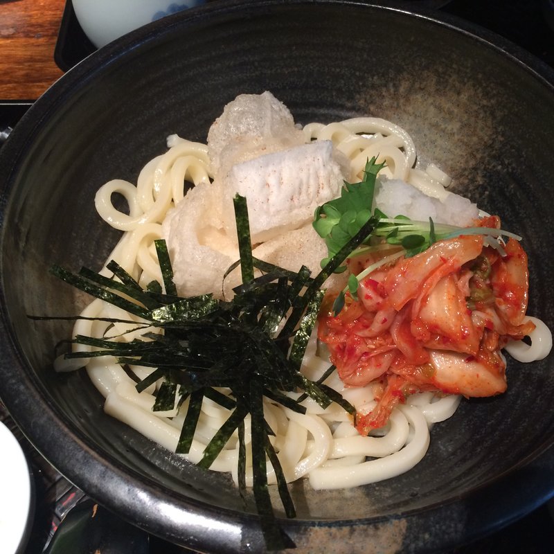 揚げ餅おろしうどん キムチ(真希 吉祥寺店 （しんき）)