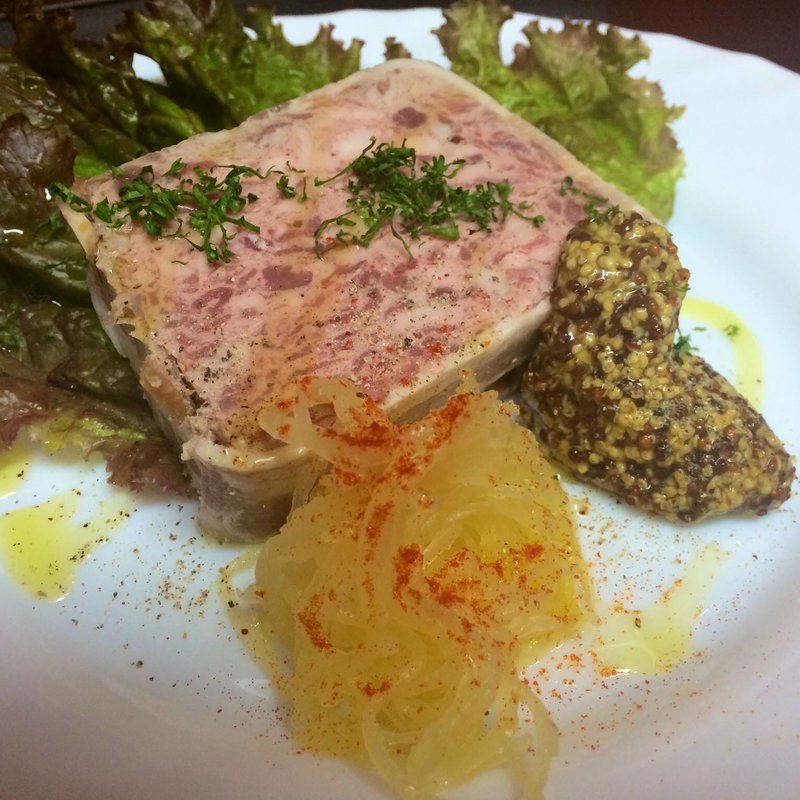 お肉のテリーヌ　グリーンペッパー風味(ピュアリー)