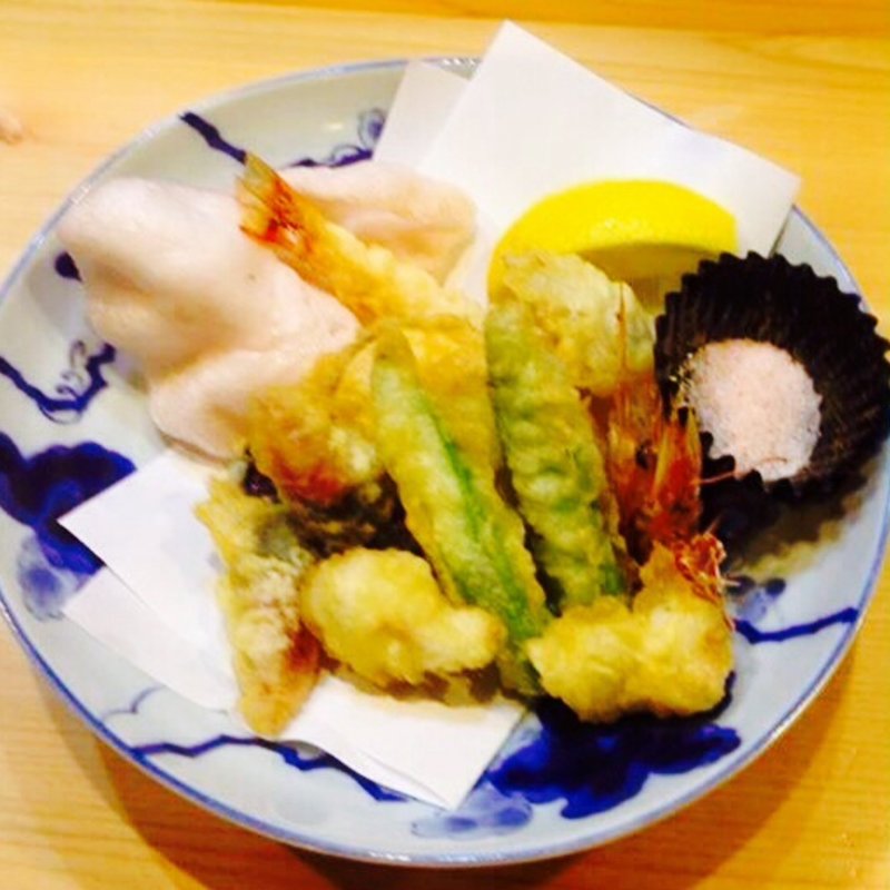 天ぷら盛り合わせ(海鮮居酒屋　さん喜ち （さん㐂ち）)