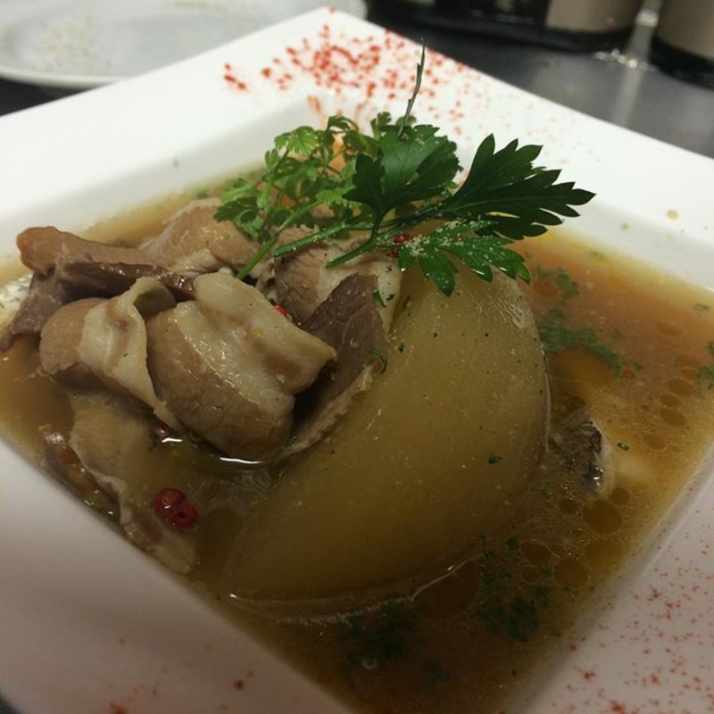 小冬瓜と真鯛のブレゼ(ピュアリー)