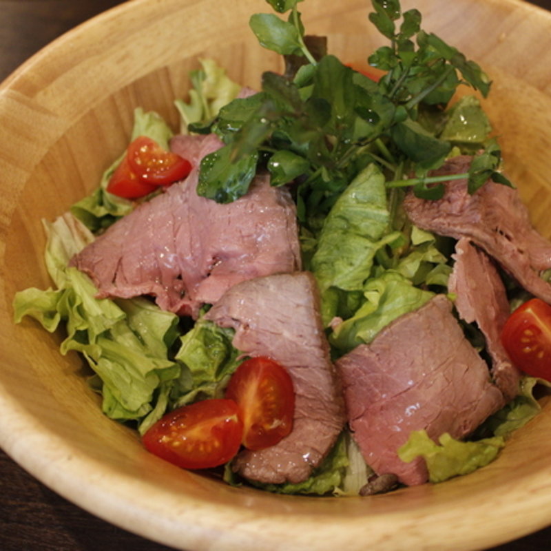 自家製ローストビーフ(とれび庵)