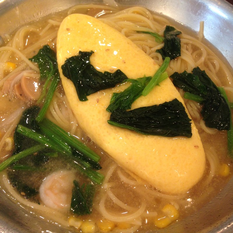 オムレツパスタ(ボルカノ 芦屋店)