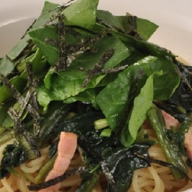 ほうれん草の和風パスタ(ポポラマーマ 市川店)