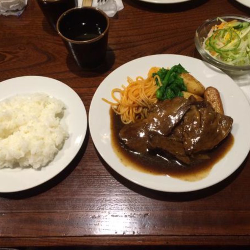 デミグラスハンバーグ(ねこ膳)