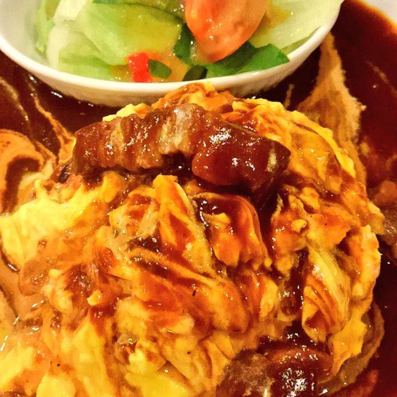 オムライス(洋食あきら)
