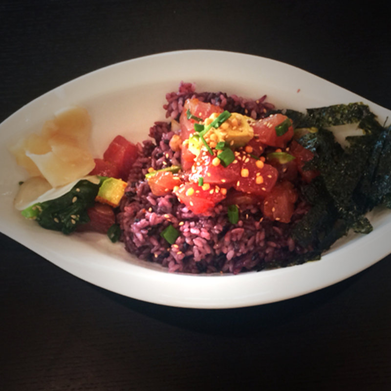 醤油アヒボウル(アイランド ヴィンテージ コーヒー 表参道店)