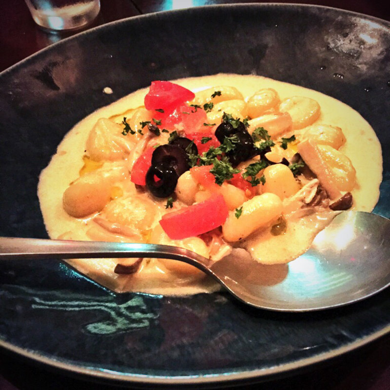 ゴルゴンゾーラクリームのニョッキ(チックチック )