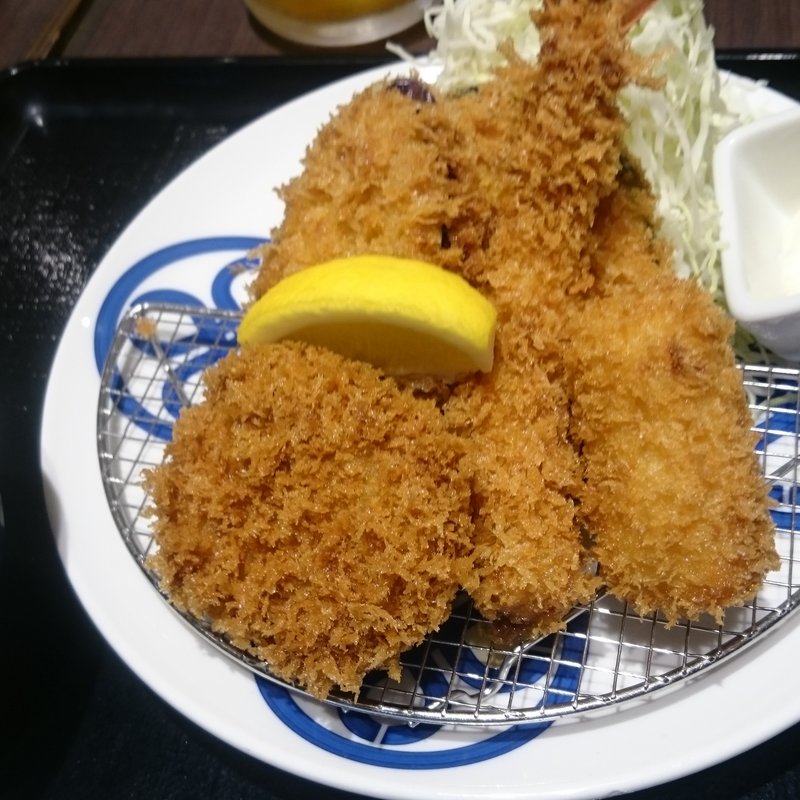 揚げ物盛り合わせ膳(とんかつ まい泉 ららぽーと横浜店)