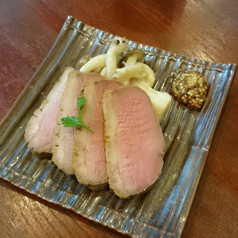 鴨のロースト(庵 浮雨)