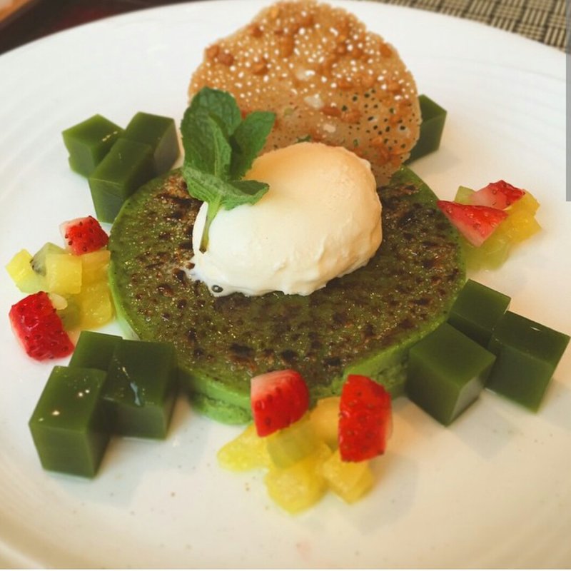 抹茶ブリュレ(福寿園京都本店 京の茶寮 )