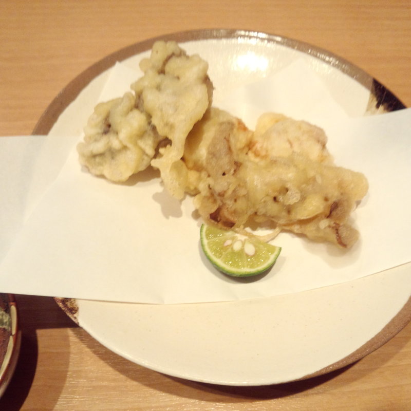 百合根と雲丹のはさみ揚げ(みこころや )